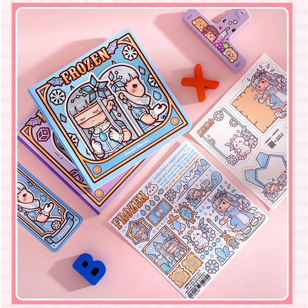 Set Stiker Tape Mini Motif Bunga Untuk Dekorasi Buku Diary
