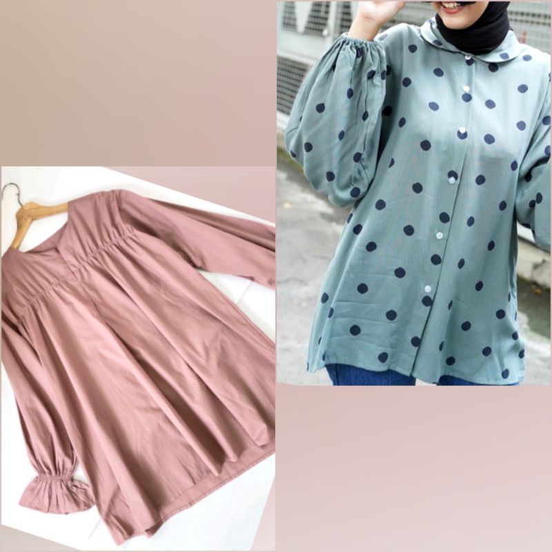 Tanya  / Lilo / Adhya  blouse size S by Vanilla hijab