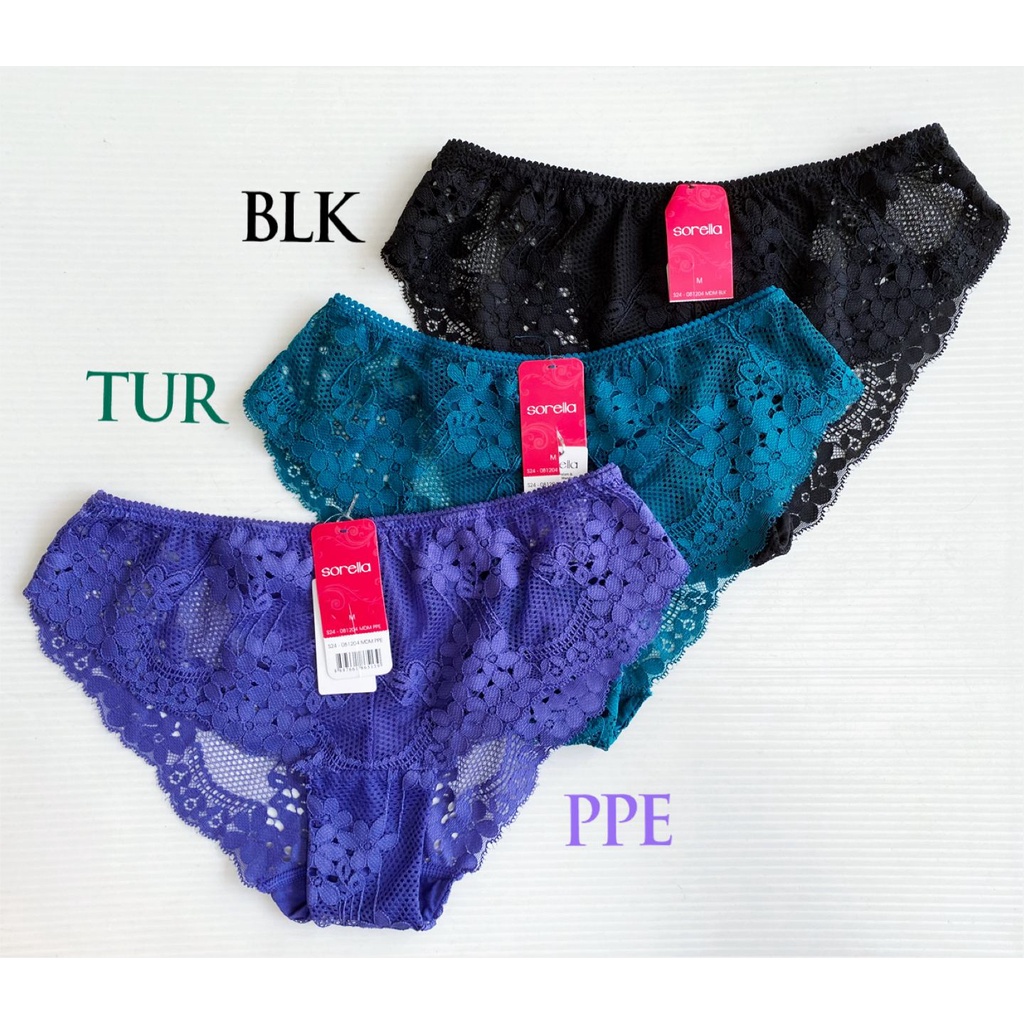 CELANA DALAM / CD WANITA SORELLA 1204 - MODEL BROKAT