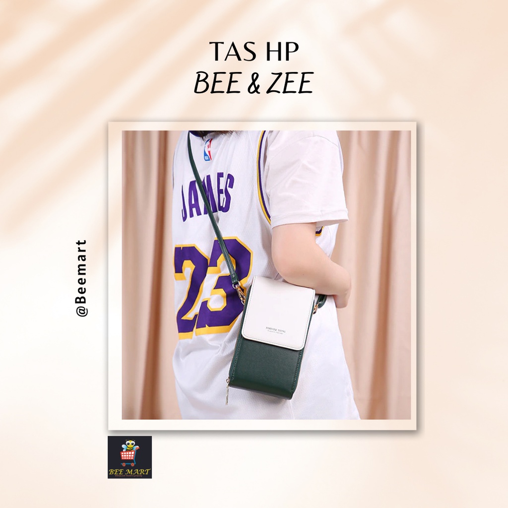 Tas Selempang / HP Wanita Terbaru Kekinian dan Viral Terbaru Kulit Sintetis Miniso BEE & ZEE 1 Lc Fa