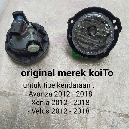 foglamp Avanza, foglamp Xenia, foglamp Velos, sebelah kanan 2012 Sampai 2018
