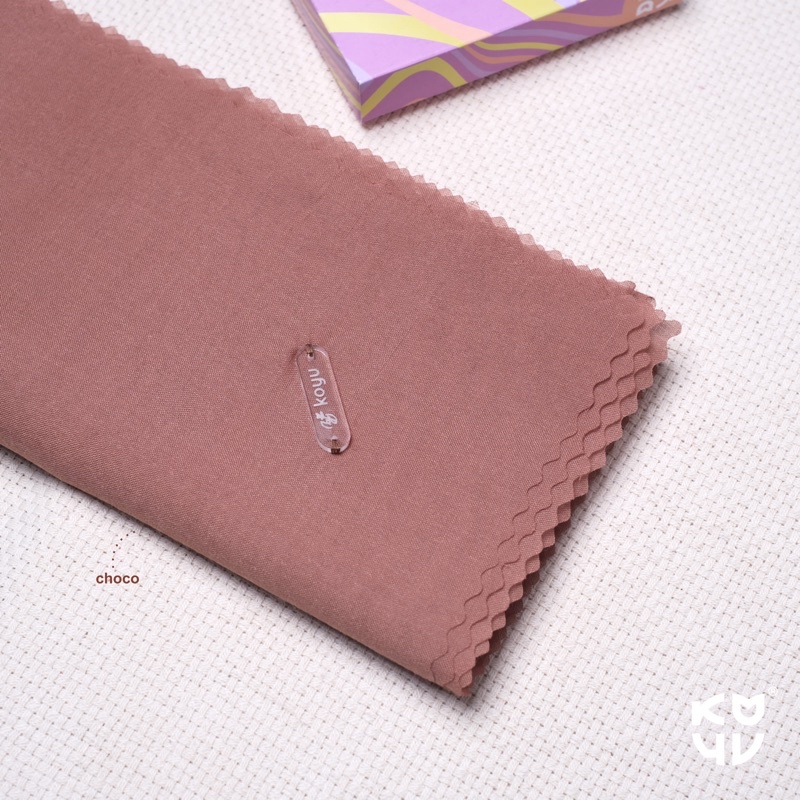 Hijab Segiempoat Voal Rosaline Part 2 Baru-CHOCO