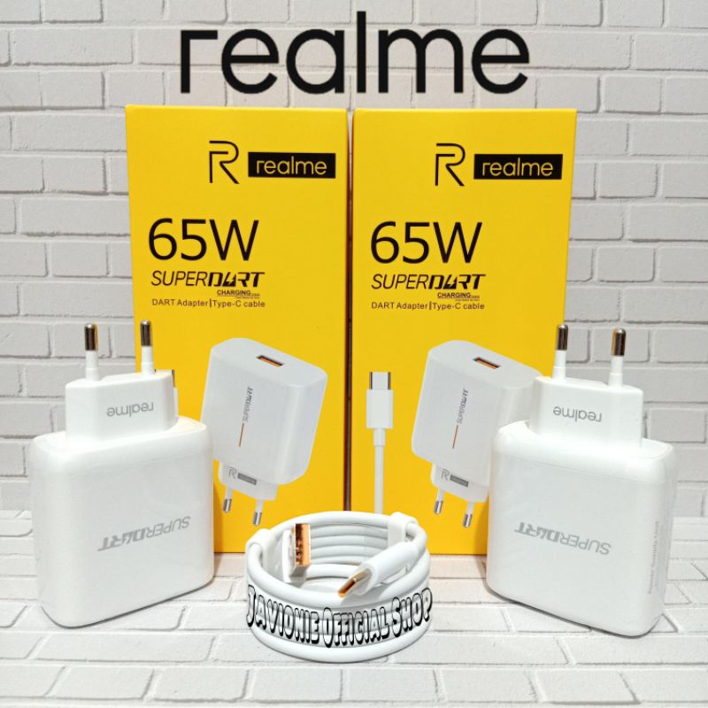 Charger Realme X50 X2 X3 SuperZOOM Original 30W 65W Super DART VOOC TYPE C Fast Charging