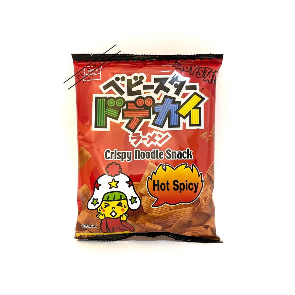 

Oyatsu Babby Star Crispy Wide Noodle Snack Original / Hot Spicy - SNACK JEPANG