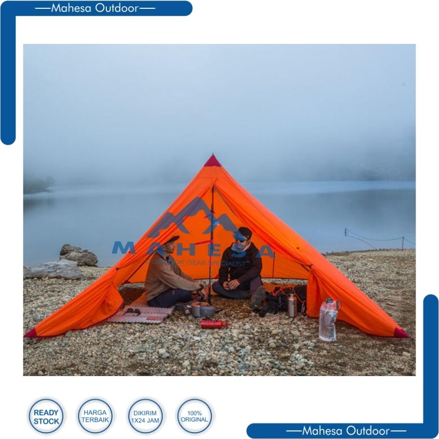Tenda Tarptent Tarp Tent Pyramid Piramid Bushcraft Ultralight Dapur Camping Anti Badai