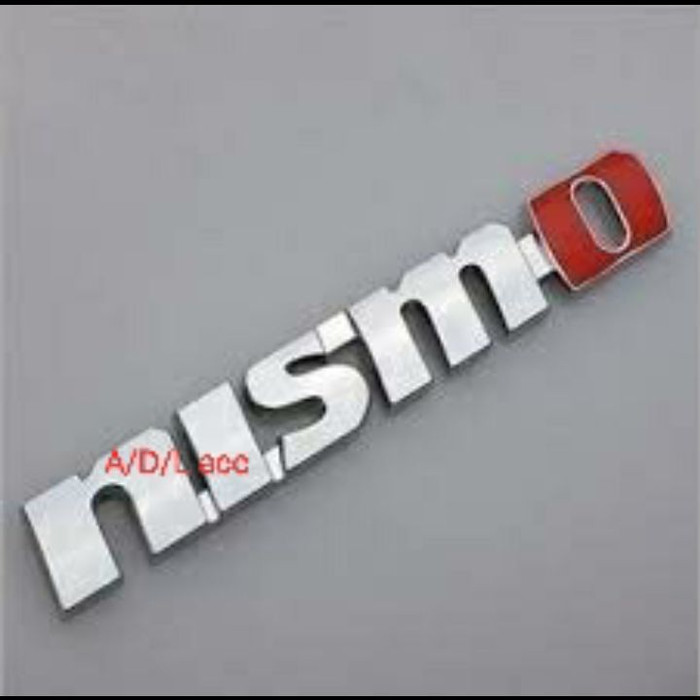 emblem nismo stiker keras nissan nismo