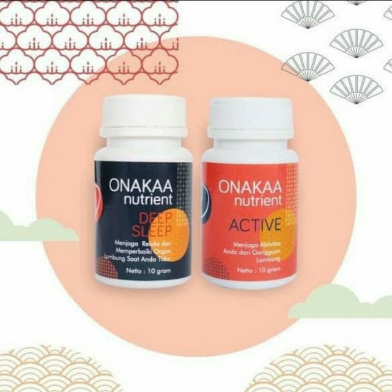 TERLARIS ONAKAA NUTRIENT -Japan Nano Technology Khusus Asam Lambung Dan Gerd