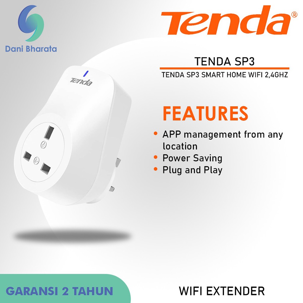 Tenda SP3 Smart Wifi Plug Smart Home Wifi Smart