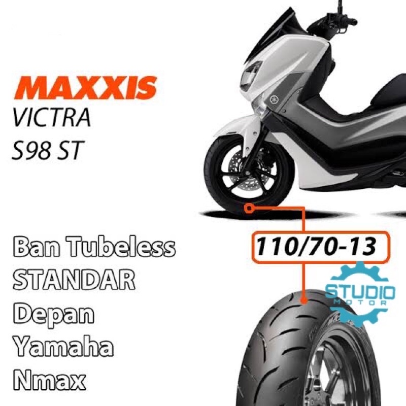 BAN LUAR NMAX DEPAN BELAKANG MAXXIS 140 130 120 110 R13