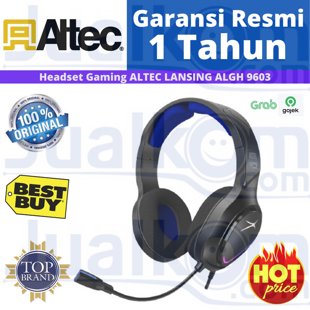 Headset Gaming ALTEC LANSING ALGH 9603
