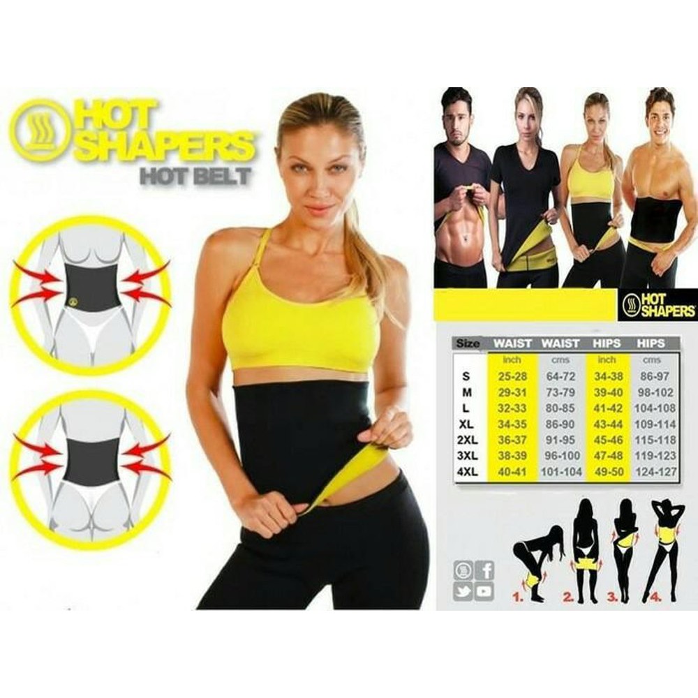 Promo Hot Shaper Perut Slim Waist  Korset Pembakar Lemak Pakaian Pelangsing Diskon