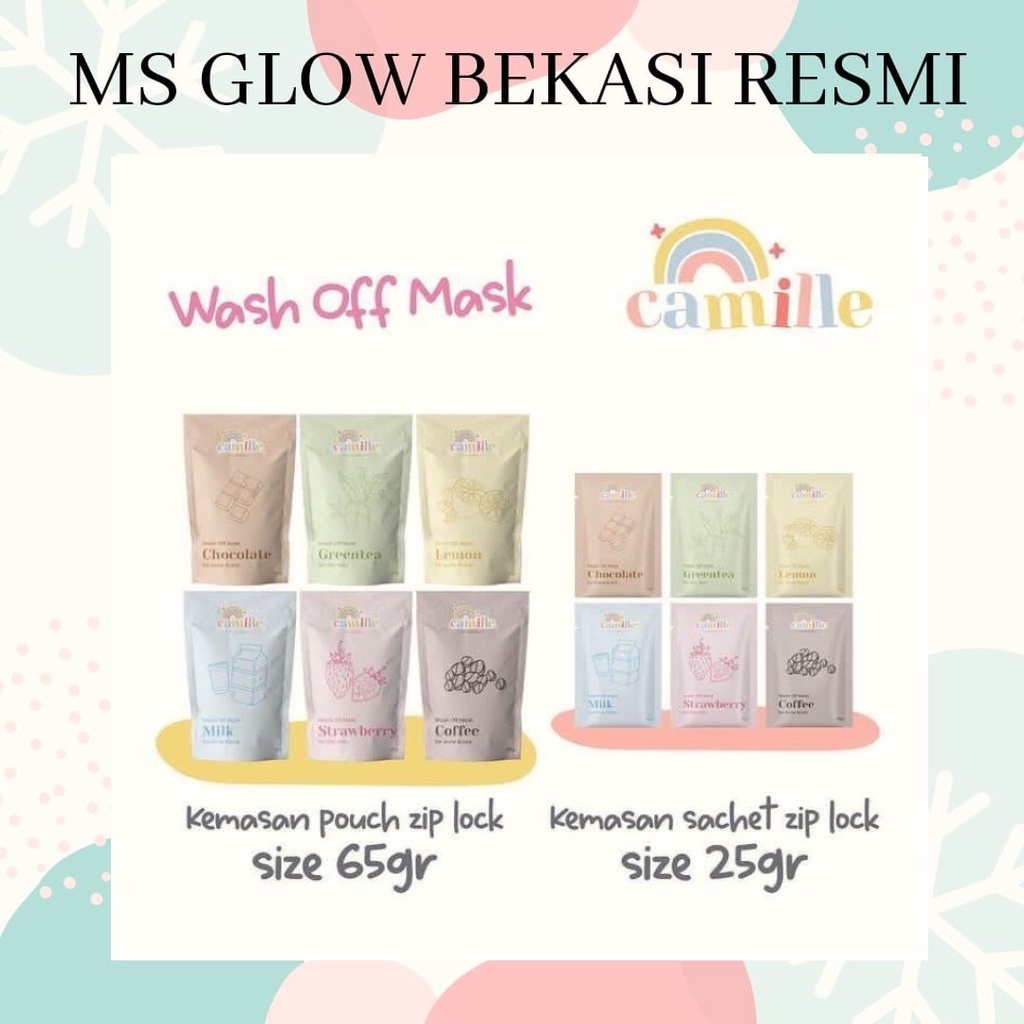 MGBR - MIGNIGHT SALE 10.10 - camille Product 25 65gr - Masker organic camille beaute - camille - cam