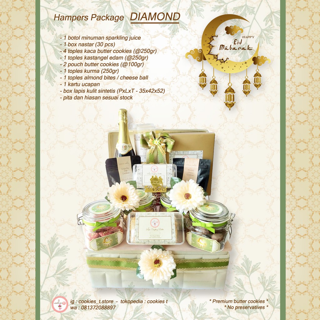 

parsel ramadan / parcel idul fitri / hampers idul fitri DIAMOND