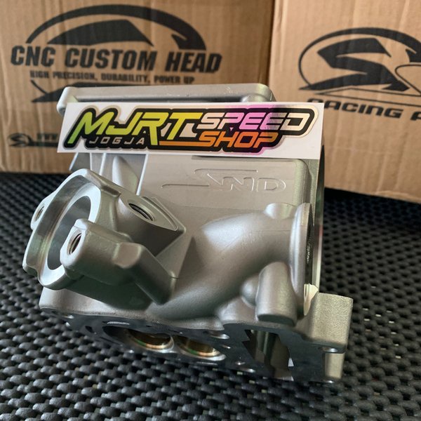 READY KAK Head Cylinder 27mm dan 23mm Non Porting CNC By SND Racing Product Original for MX King