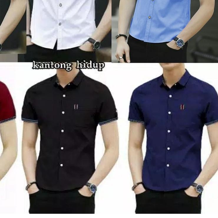 ✷ BPS Kemeja Pria pendek JUPITER pdk zupiter jup formal kasual casual baju cowok ganteng gosend ✭