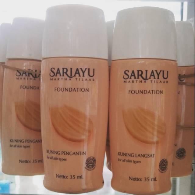 (kemasan baru) Sariayu alas bedak 35ml alas bedak sariayu foundation sariayu