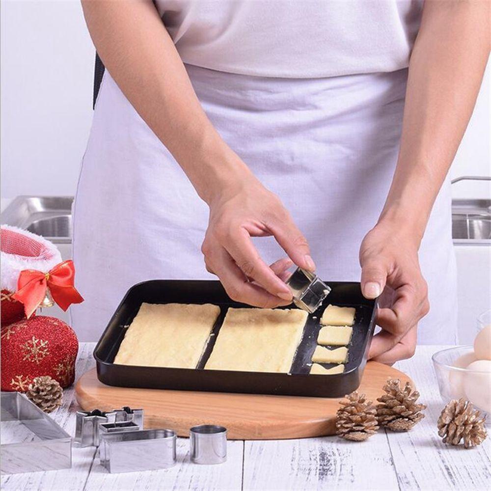 [Elegan] Cetakan Kue Kering Cetakan Stainless Steel DIY Bakeware Pastry Tool Alat Dapur Baking Aksesoris