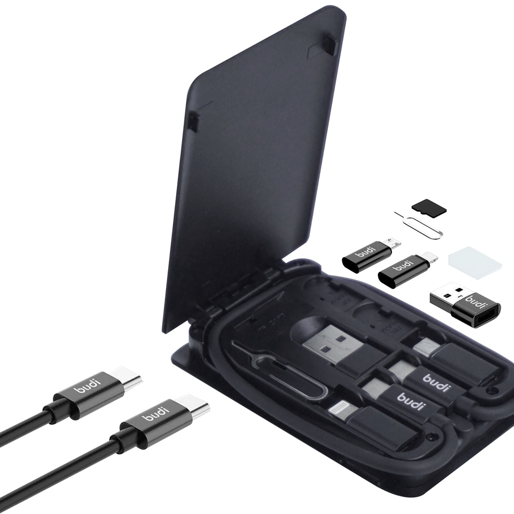 CaseSeller - Budi Multi Cable Multibox Functional Box | Budi multibox Wireless Charger Phones