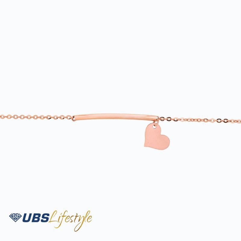 GELANG EMAS UBS MILLIE MOLLY - 750 ROSE GOLD - KGV6208