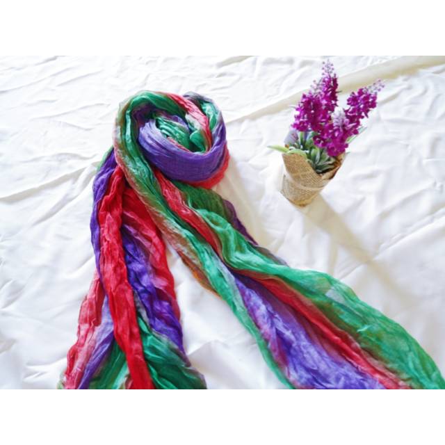 Pashmina rainbow