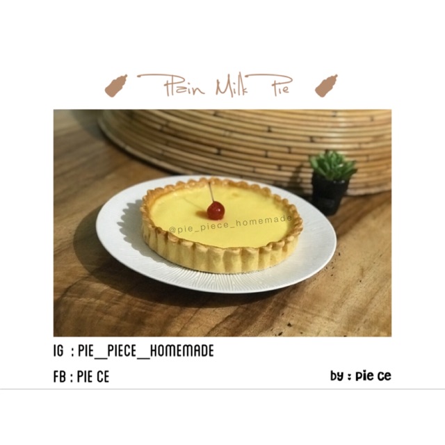 

Plain Milk Pie