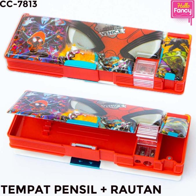 

Kotak Pensil / Tempat Pensil Karakter + Rautan PC-20-02