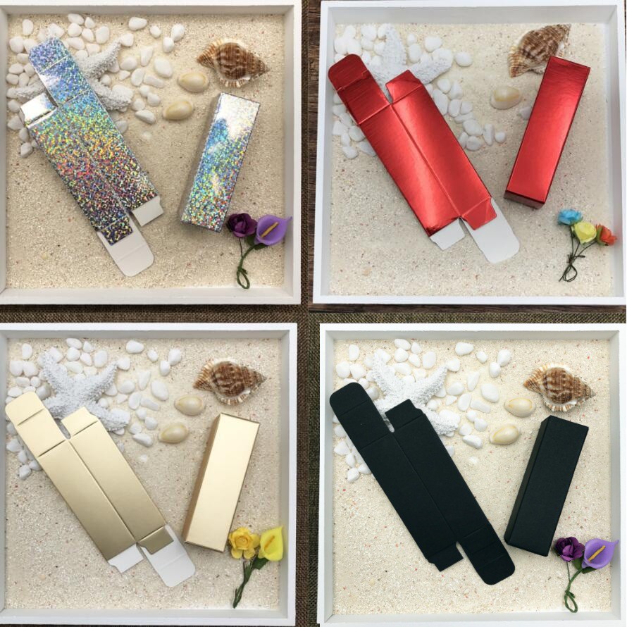 100pcs Kotak kertas kraft Diy lipstik parfum botol minyak 100pcs Kotak kertas kraft Diy lipstik parfum botol minyak