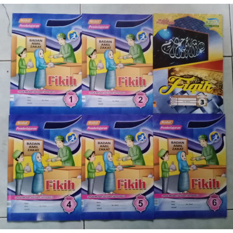LKS MI fiqih kelas 1,2,3,4,5,6 semester 2