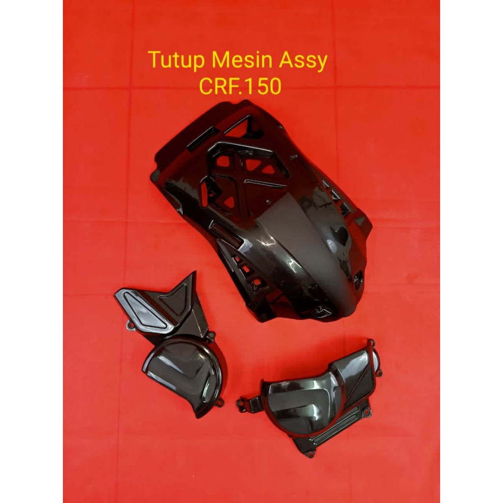 TUTUP MESIN SET CRF150/ENGINE GUARD CRF150/TUTUP MESIN CRF SRX/ TUTUP MESIN HONDA CRF 150 NEW