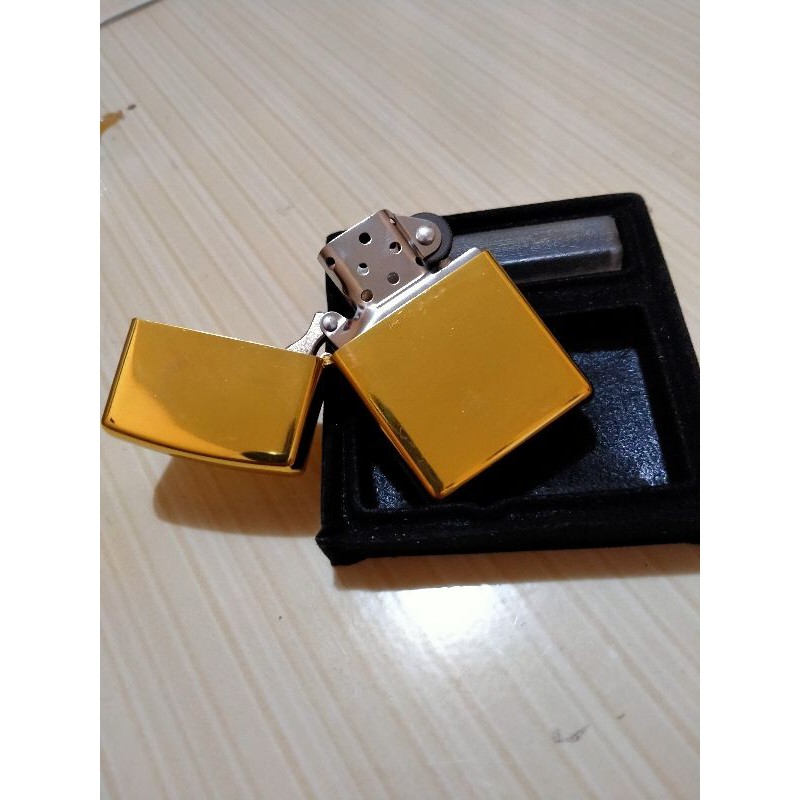 ZIPPO SET MURAH GOLD