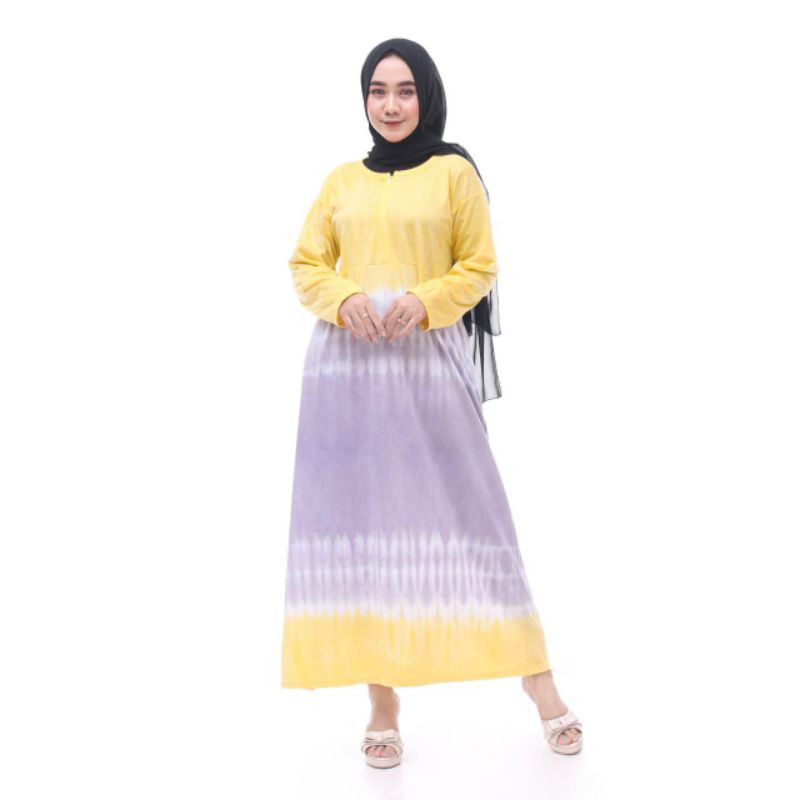 LONGDRESS Daster Lengan Panjang (Batikpekalongan) Busui Bahan Kaos Adem