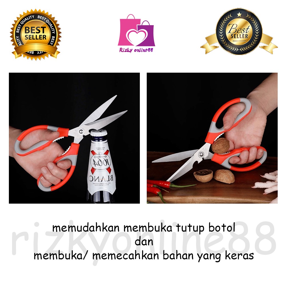 rizkyonline88 gunting dapur besar serbaguna