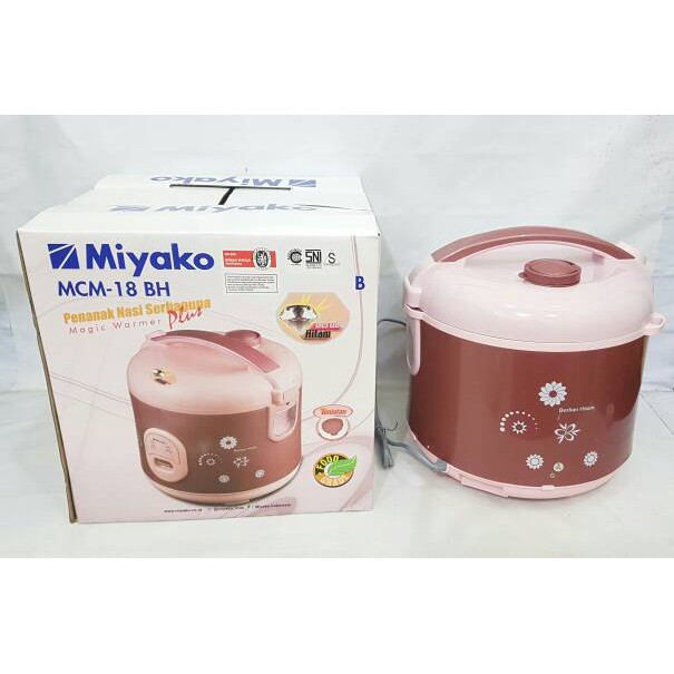 Magic Com Miyako 3in1 1,8 Liter  MCM 18BH -18 BH - MCM18BH Rice cooker 1.8L