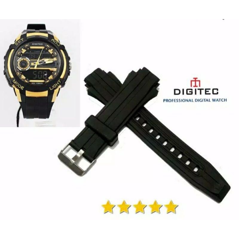Strap Rubber Tali jam Digitec 3025 DG-3025T Digitec 5016 DD-5016