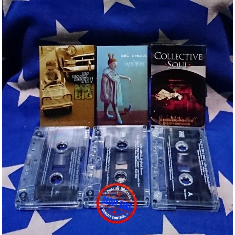 Kaset Pita POD Poison Offspring Corrs Tuesdays L Bizkit Mr.Big Matcbox 20 Collective S Throwing C Li