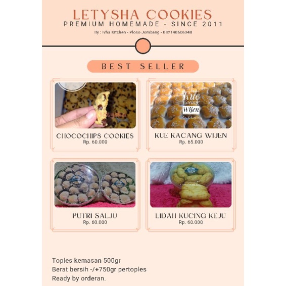 

KUE KERING PREMIUM HOMEMADE