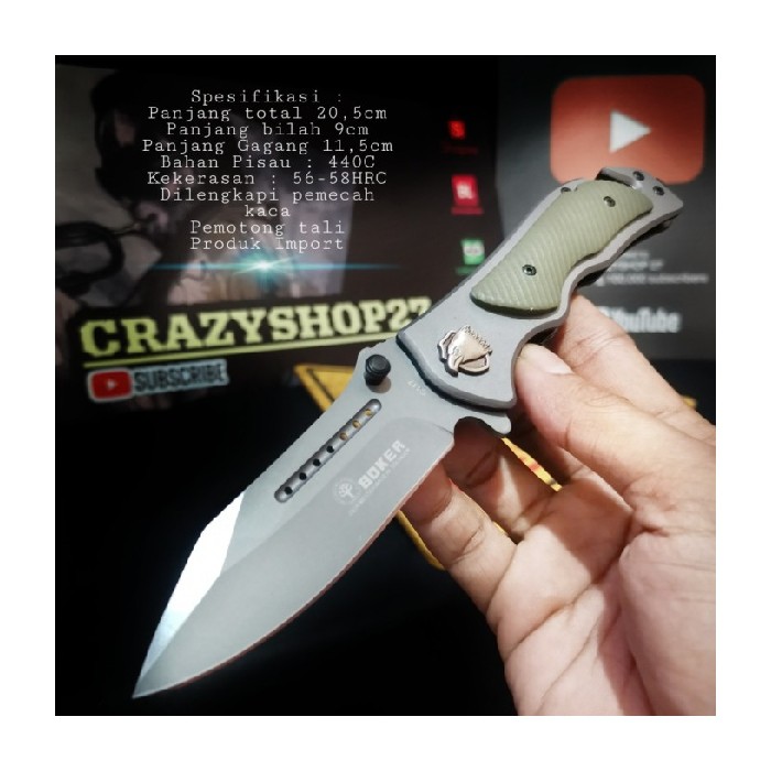 Unik Pisau Lipat Boker Special Edition C117  Pisau Lipat Berkualitas
