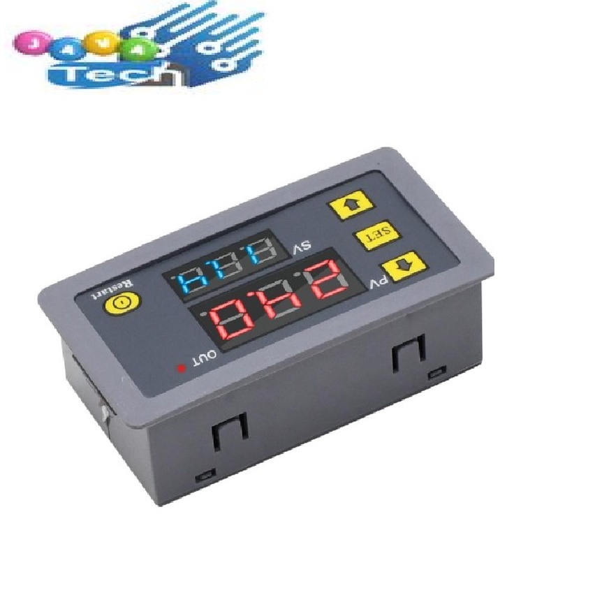 Delay Timer Cycle AC 110-220V DC 12V T3230 Pengatur Waktu Otomatis