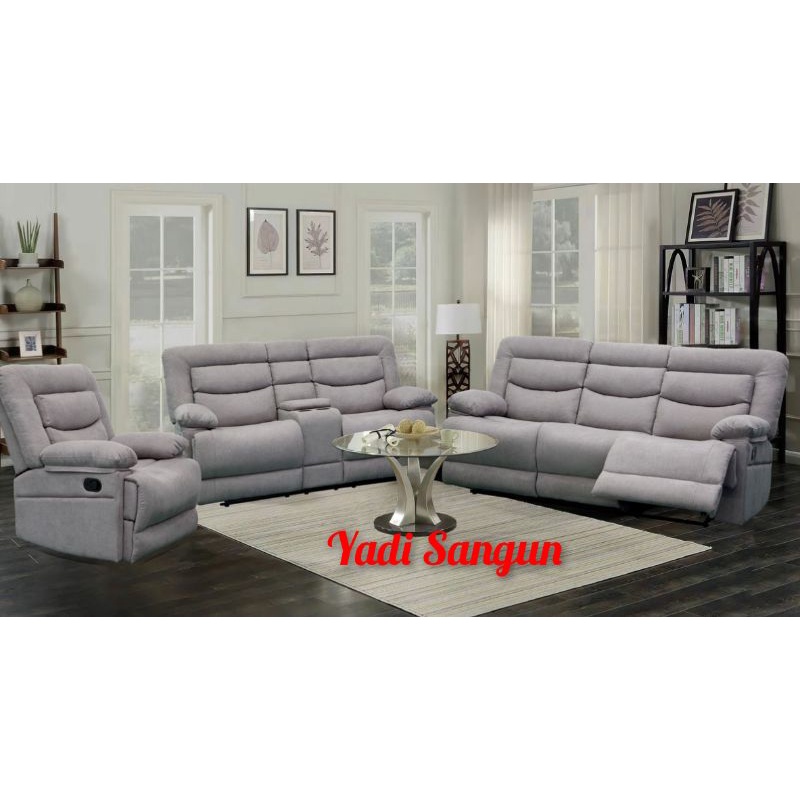 Sofa Laurel Recliner Set Baru