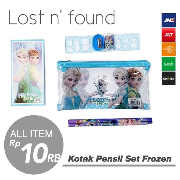 

Set Kotak Pensil Frozen - 18800011