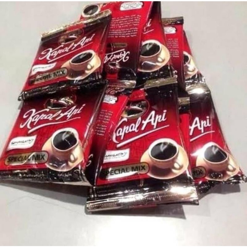 

kapal api spesial mix isi 10 sachet 25g