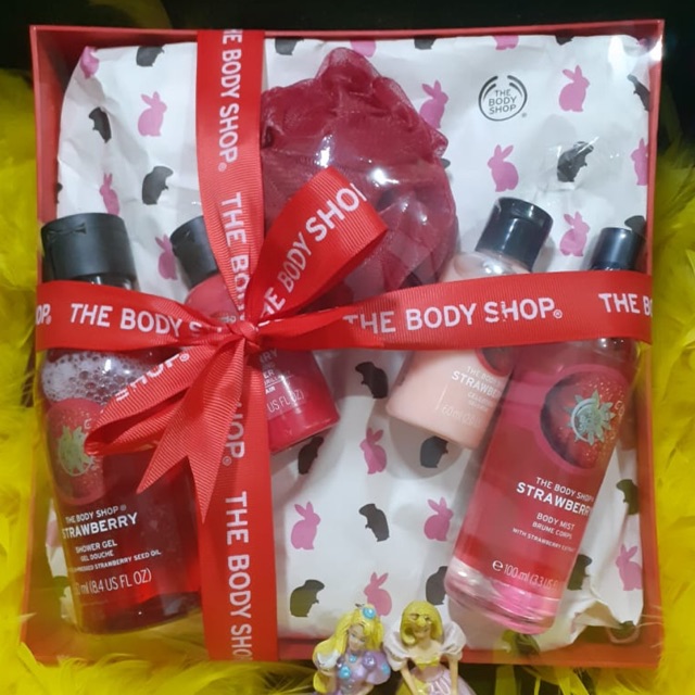 seserahan nikah the body shop / seserahan nikah the body shop / strawberry the body shop