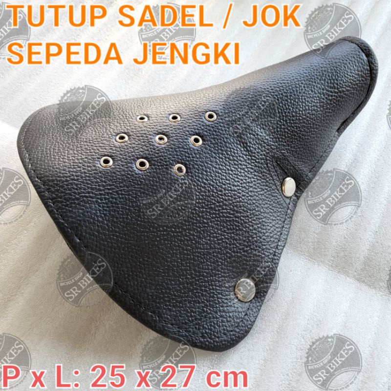 Tutup / Cover Jok Sadel Sepeda Jengki Retro