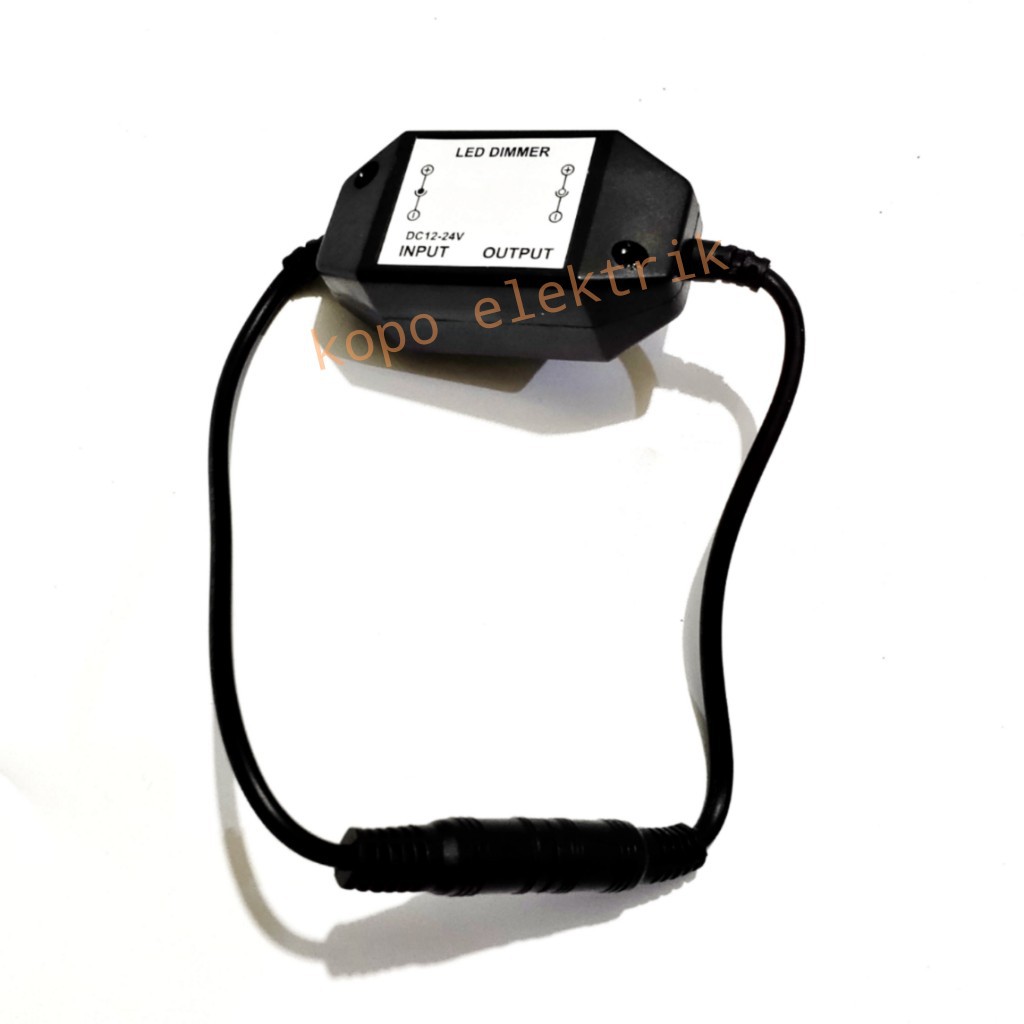 Dimmer Lampu Led Strip DC 12V - 24V 2A Peredup