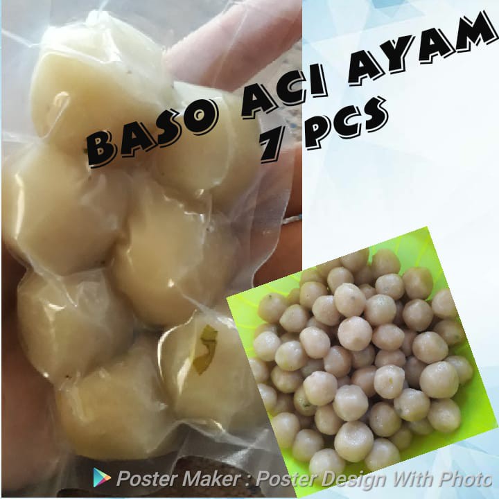 

Baso aci ayam cincang