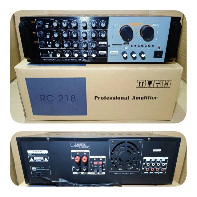 AMPLI KARAOKE SOUNDBEST RC 218