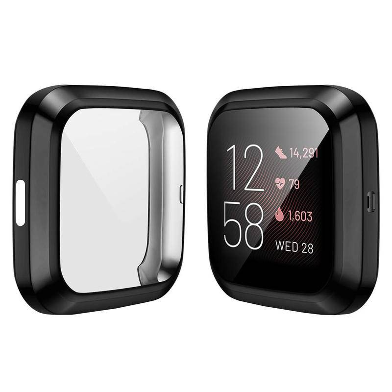 Soft Case Tpu Bumper Pelindung Layar Smartwatch Fitbit Versa3 2 Versa3 Versa2 Sense Inspire2 Inspire2