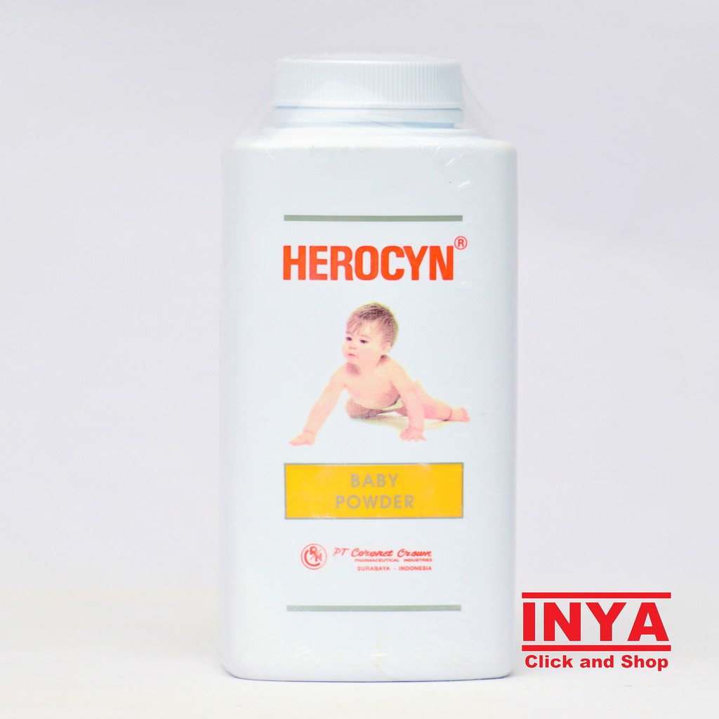 HEROCYN BABY MEDICATED SKIN POWDER 200gr - Bedak Bayi