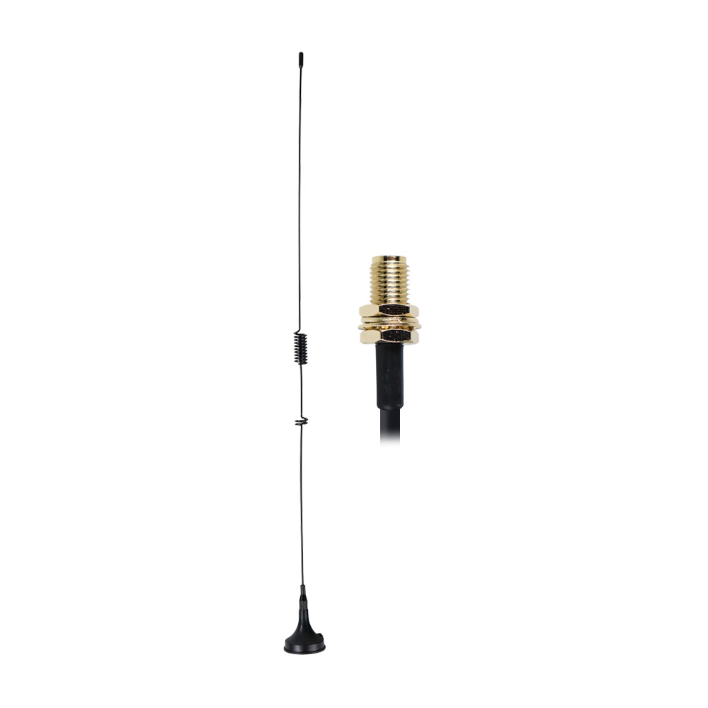 Taffware Walkie Talkie Antenna UT-106UV SMA-F for Pofung Taffware Baofeng - BFTH0KBK Black