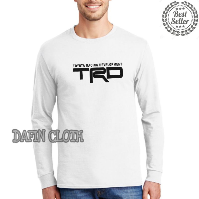 Tshirt Baju Kaos Pria Lengan Panjang Toyota Racing Terbaru